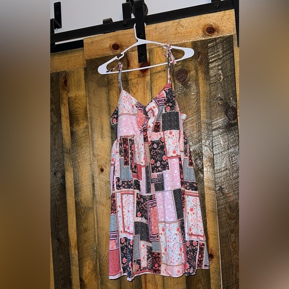 Patchwork mini dress - Picture 1 of 1